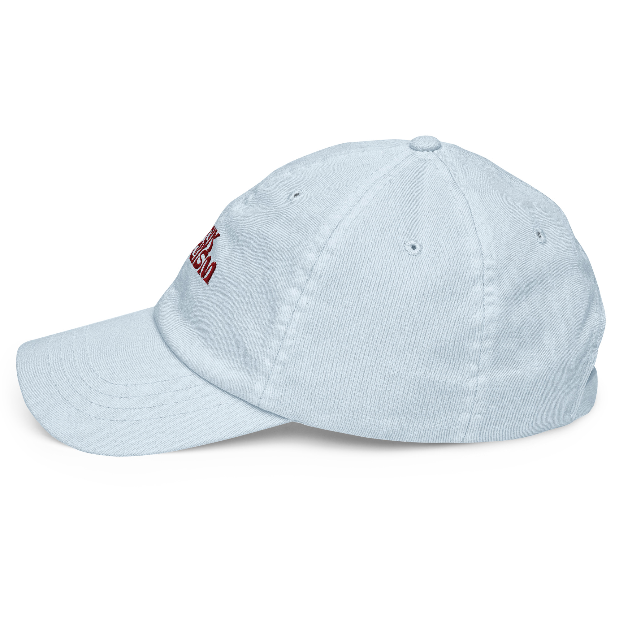 Fuck Fascism Blue Pastel baseball hat - Image 3