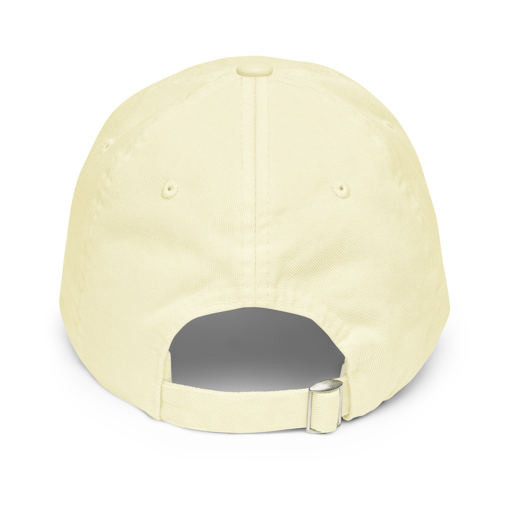 Fuck Fascism Lemon Yellow Pastel baseball hat - Image 2